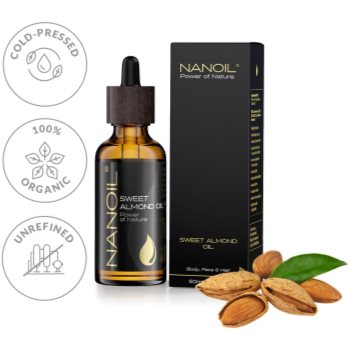 Nanoil Sweet Almond Oil ulei de migdale pentru față, corp și păr - imagine 3